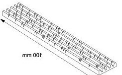 Picture of serpentine belt cracks