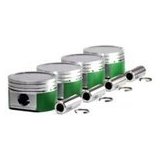 Picture of engine pistons