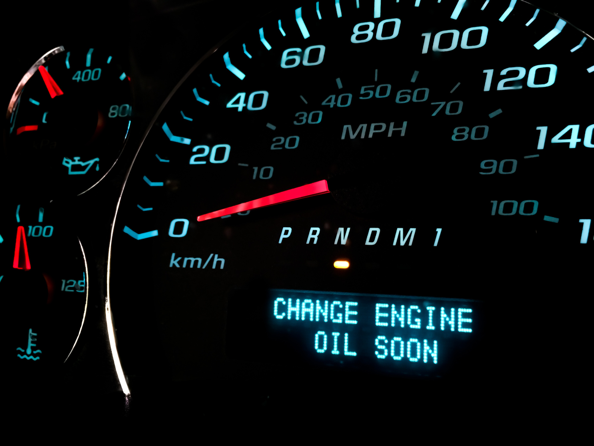 change engine oil alert